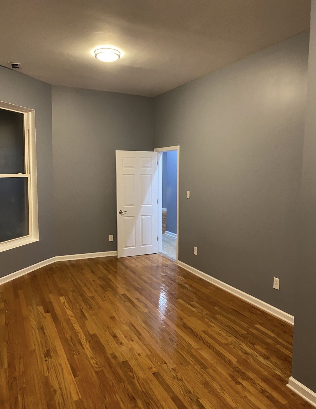 Finished bedroom
