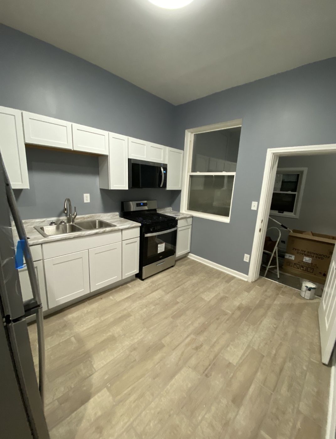 Kitchen with window